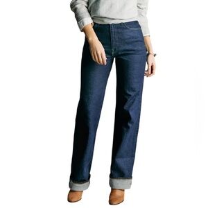 imogene + willie 28R Dark Blue Women's Slim Jeans